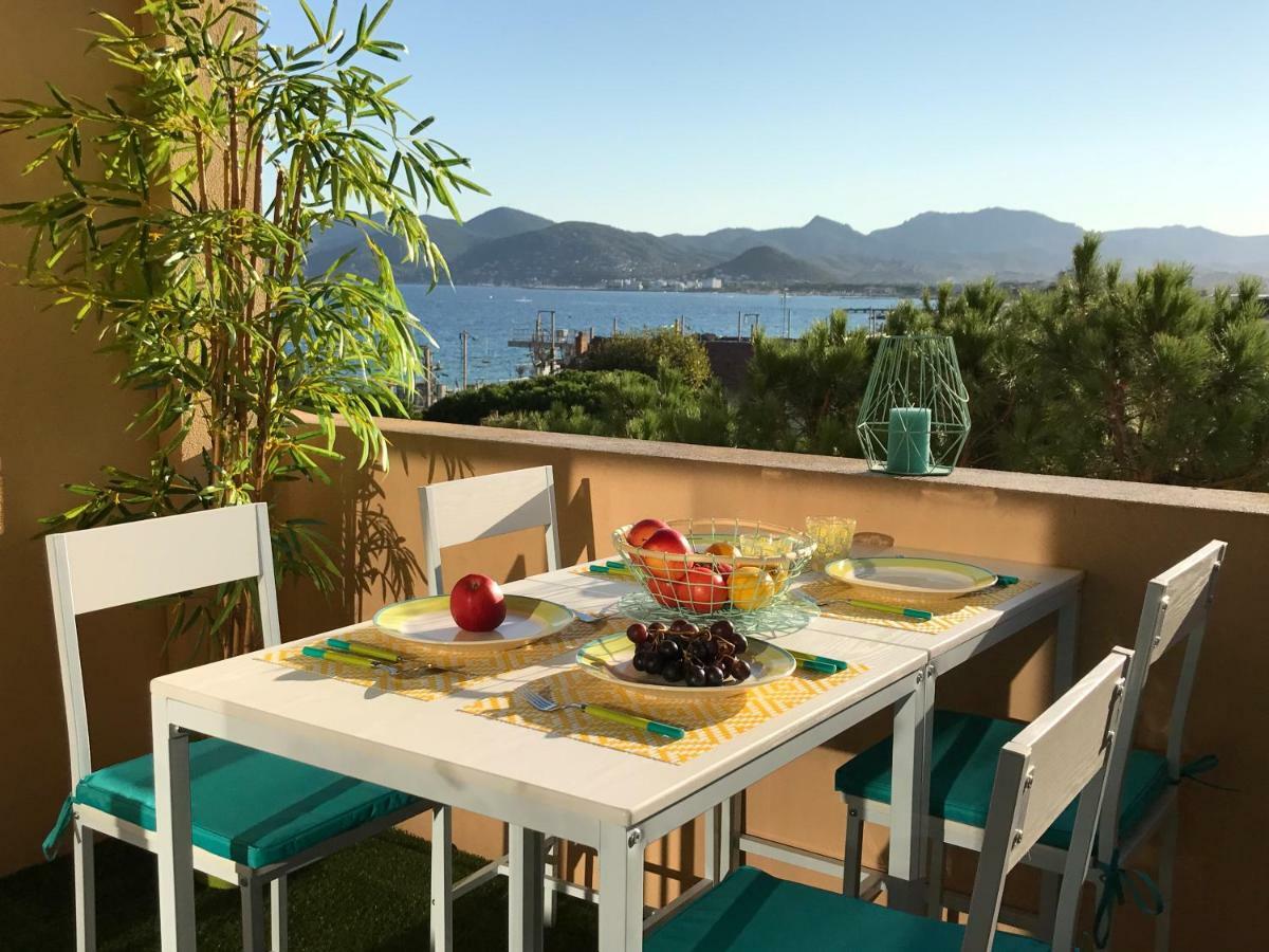 Zen Beach Cannes Sea View Apartment Beach In Front X2 Pools-Ac-Clim-Wifi-Free Parking Inside Esterno foto