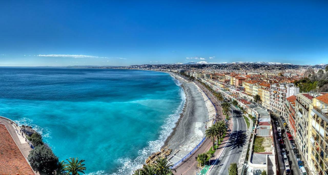 Zen Beach Cannes Sea View Apartment Beach In Front X2 Pools-Ac-Clim-Wifi-Free Parking Inside Esterno foto