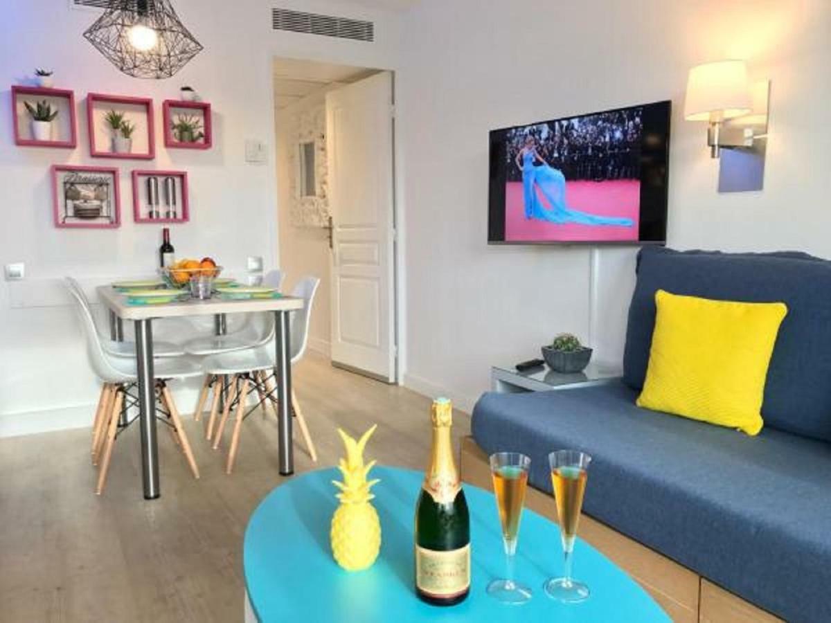 Zen Beach Cannes Sea View Apartment Beach In Front X2 Pools-Ac-Clim-Wifi-Free Parking Inside Esterno foto