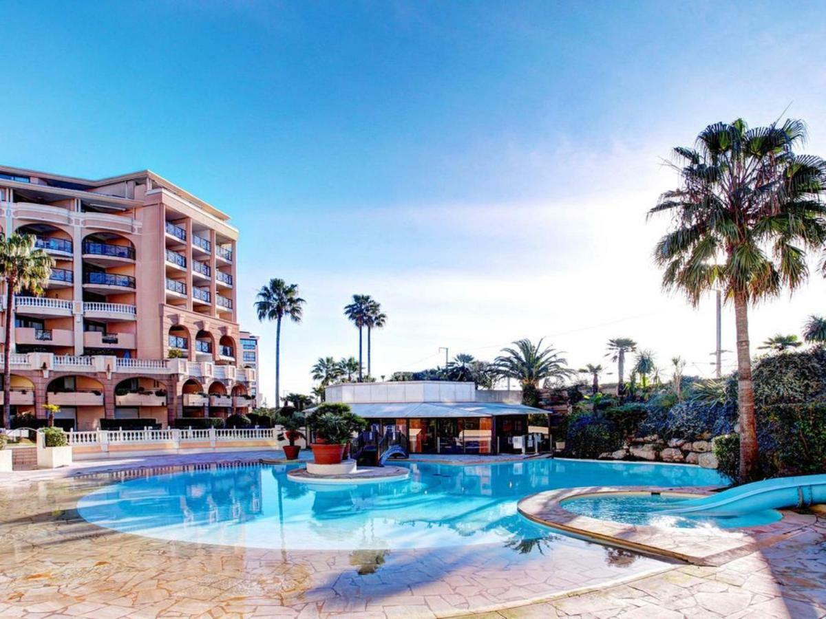 Zen Beach Cannes Sea View Apartment Beach In Front X2 Pools-Ac-Clim-Wifi-Free Parking Inside Esterno foto